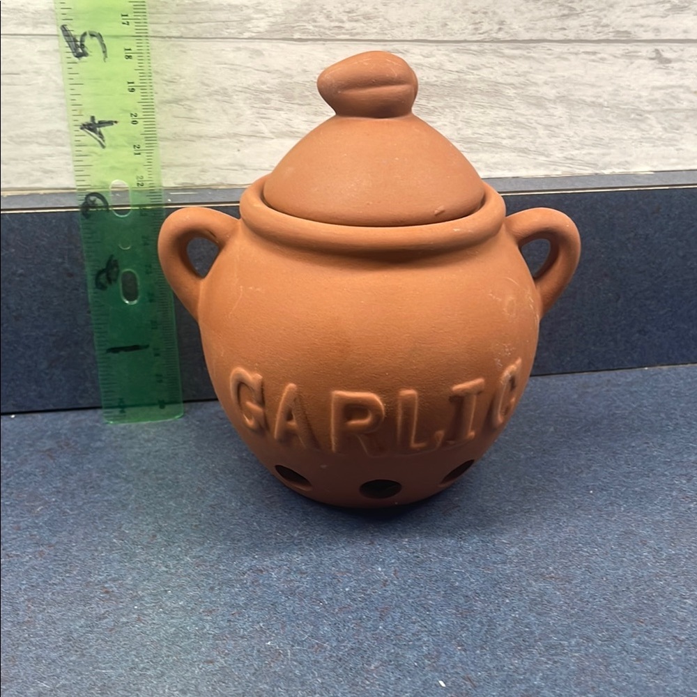 Terracotta Garlic Keeper